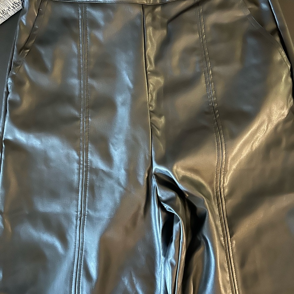 Leather pants (fake leather😉). Shein
